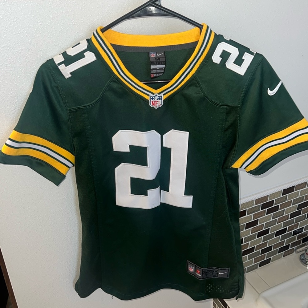 NFL Green and Yellow Women's Jersey